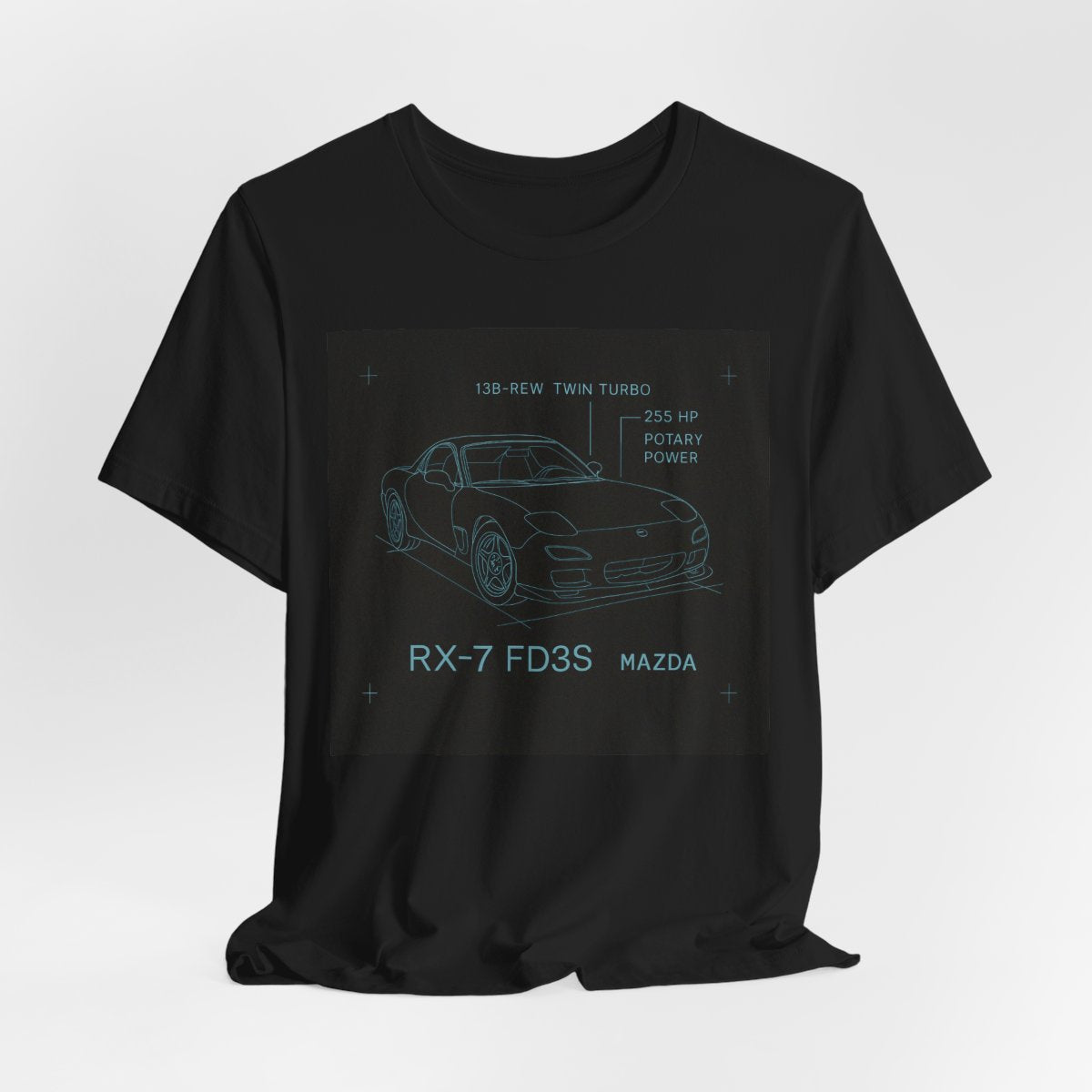 RX-7 FD3S Blueprint Tee