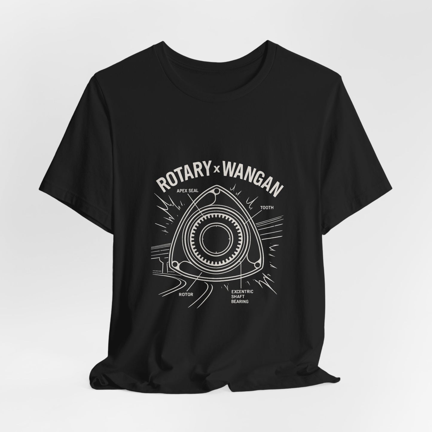 Apex Seal Rotary Tee — view 5 of 5 — Hachiroku Apparel