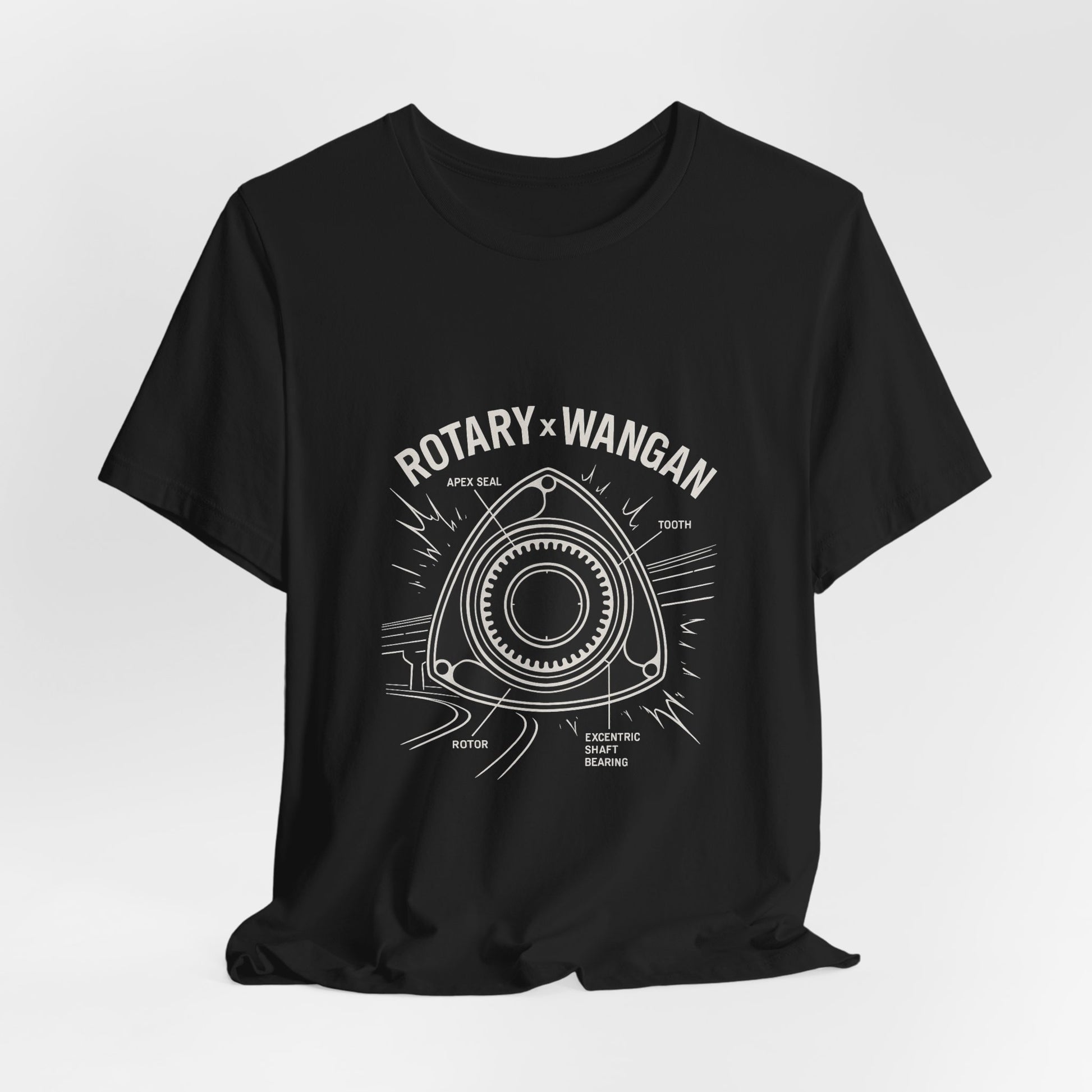 Apex Seal Rotary Tee — view 5 of 5 — Hachiroku Apparel