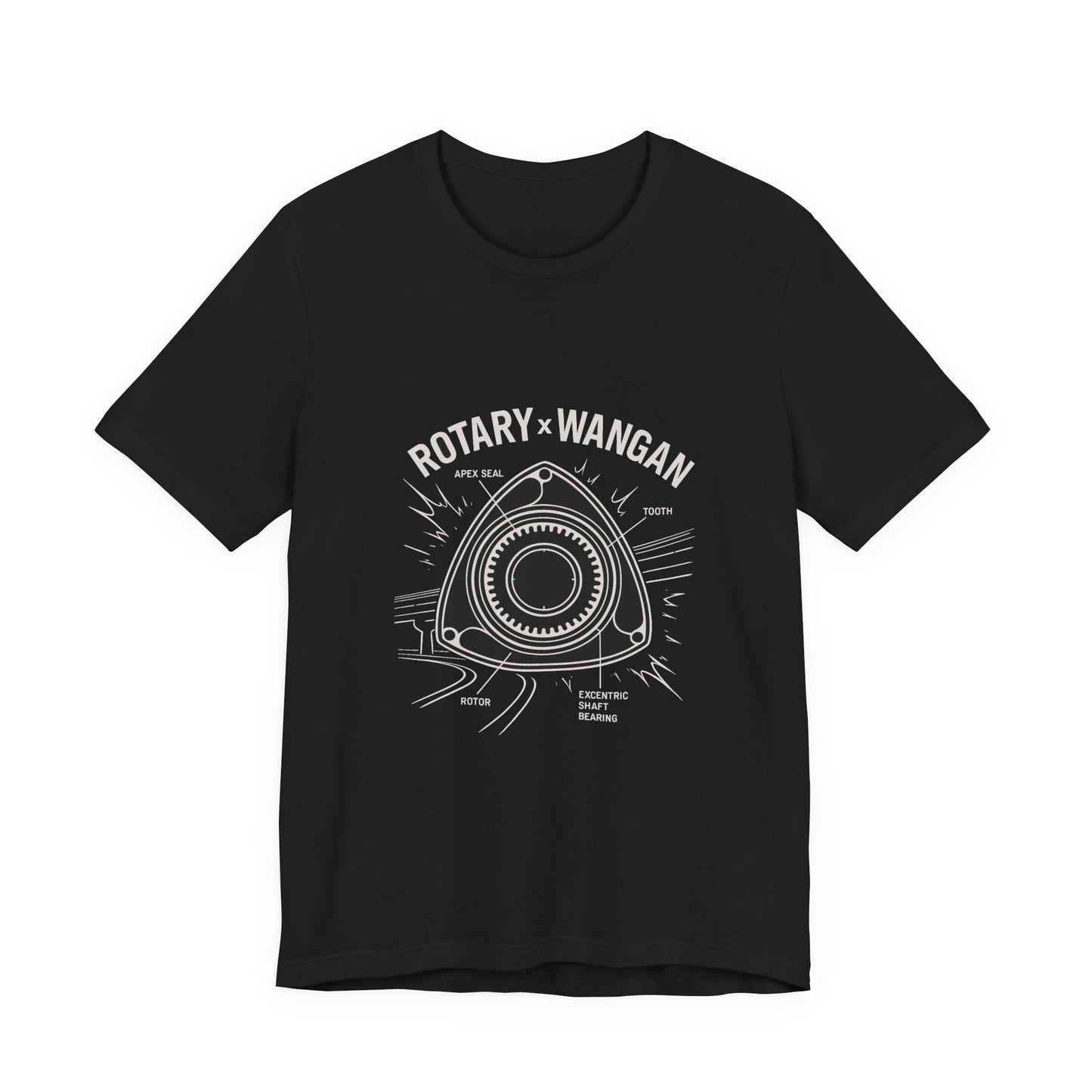 Apex Seal Rotary Tee — view 2 of 5 — Hachiroku Apparel