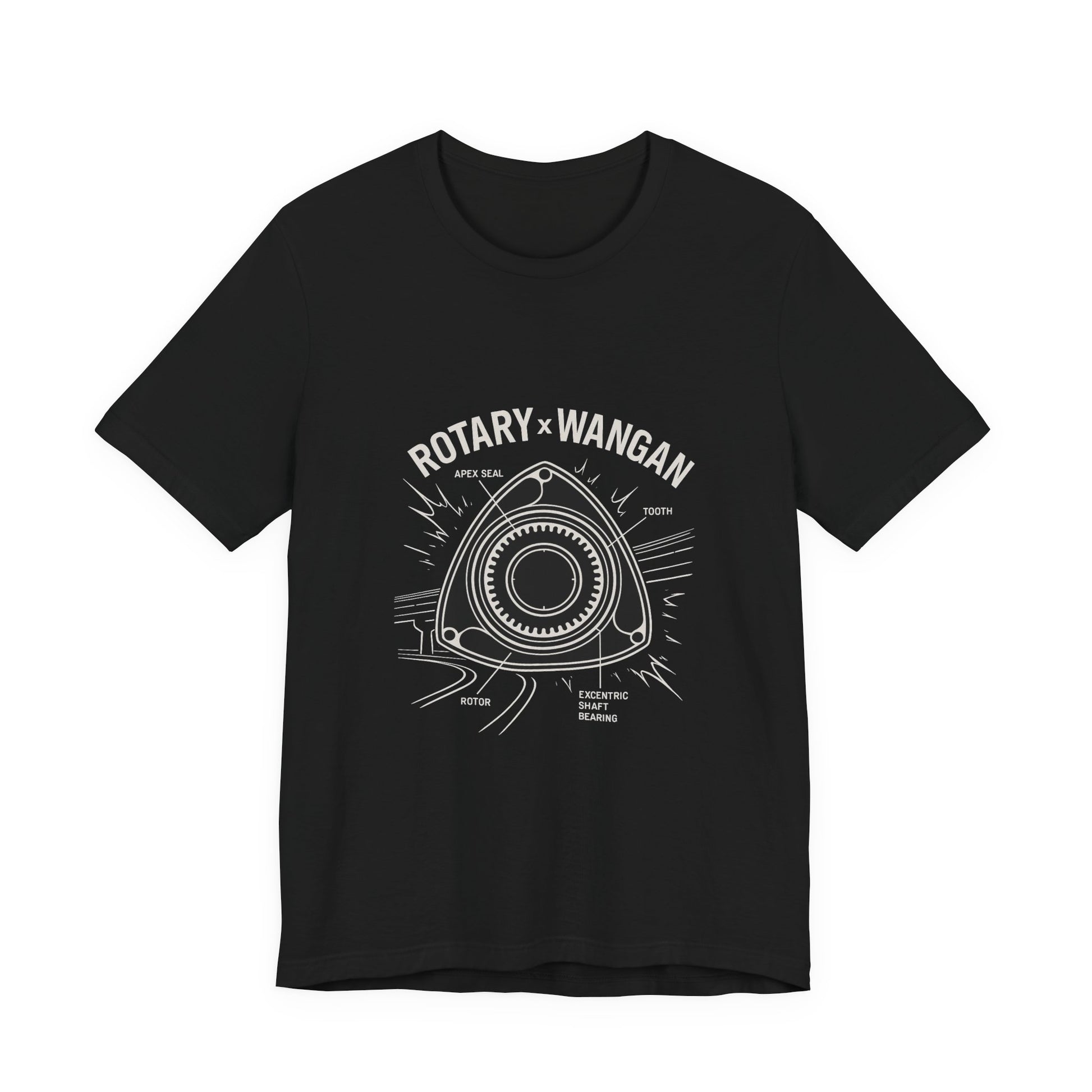 Apex Seal Rotary Tee — view 2 of 5 — Hachiroku Apparel