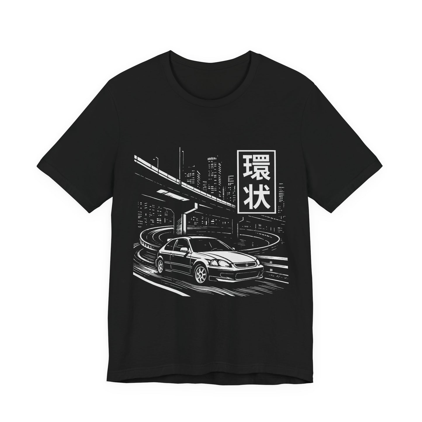 Kanjo Nights Tee — view 2 of 5 — Hachiroku Apparel