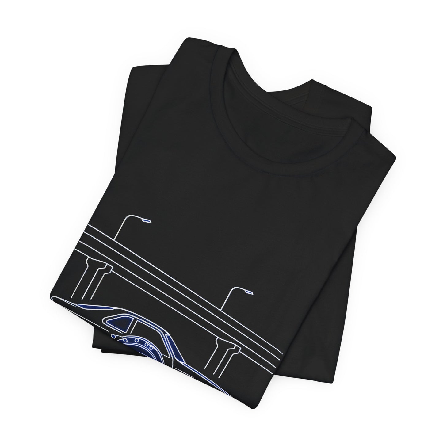 Neon Rotary Nights Tee — view 4 of 5 — Hachiroku Apparel