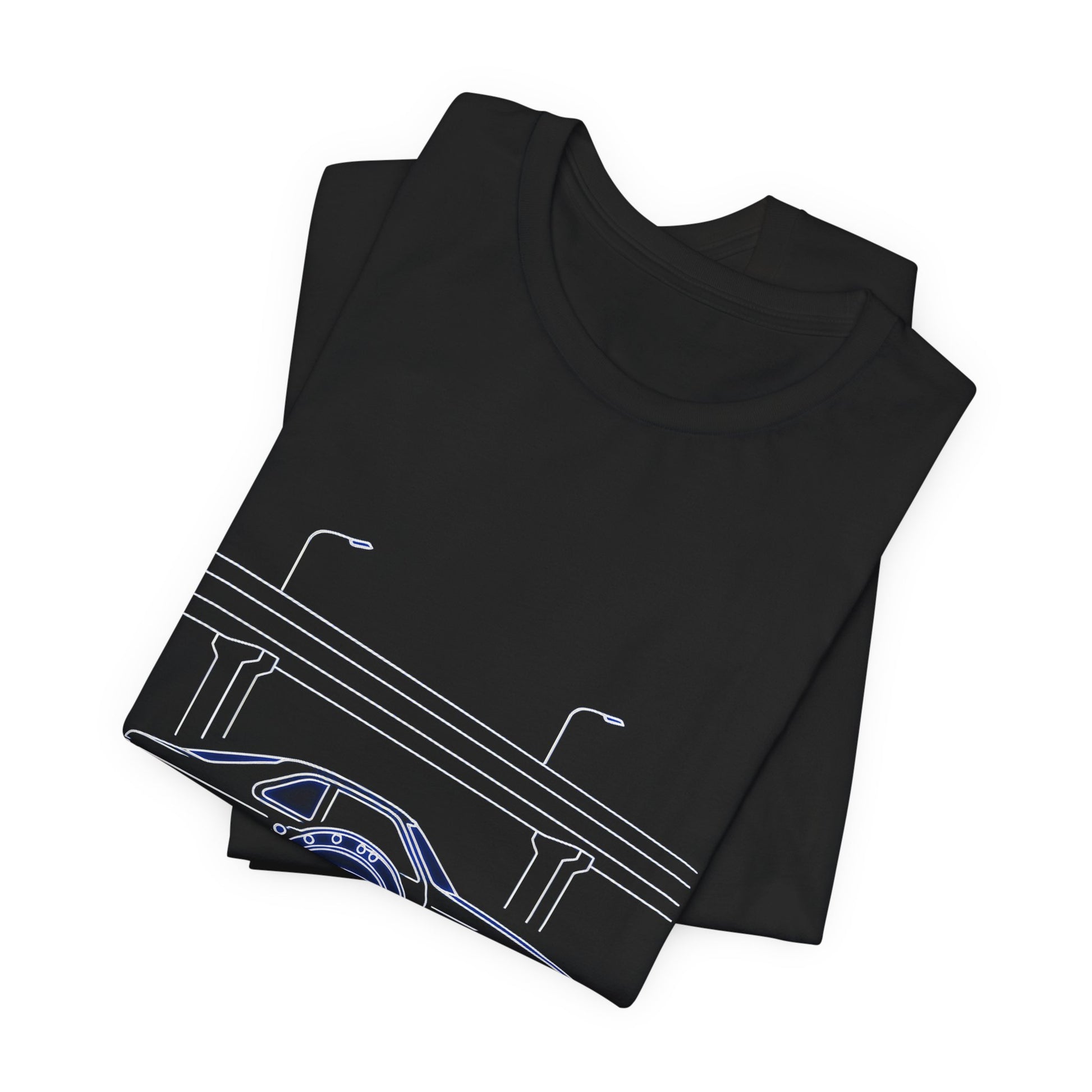 Neon Rotary Nights Tee — view 4 of 5 — Hachiroku Apparel