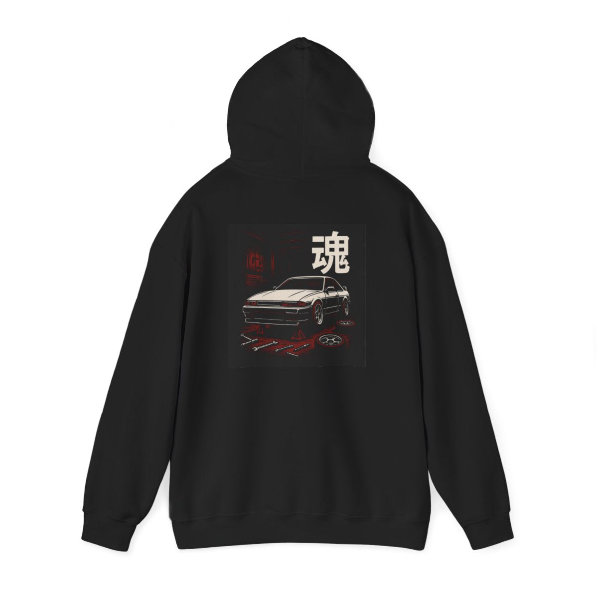 Built Not Bought Hoodie — view 4 of 5 — Hachiroku Apparel