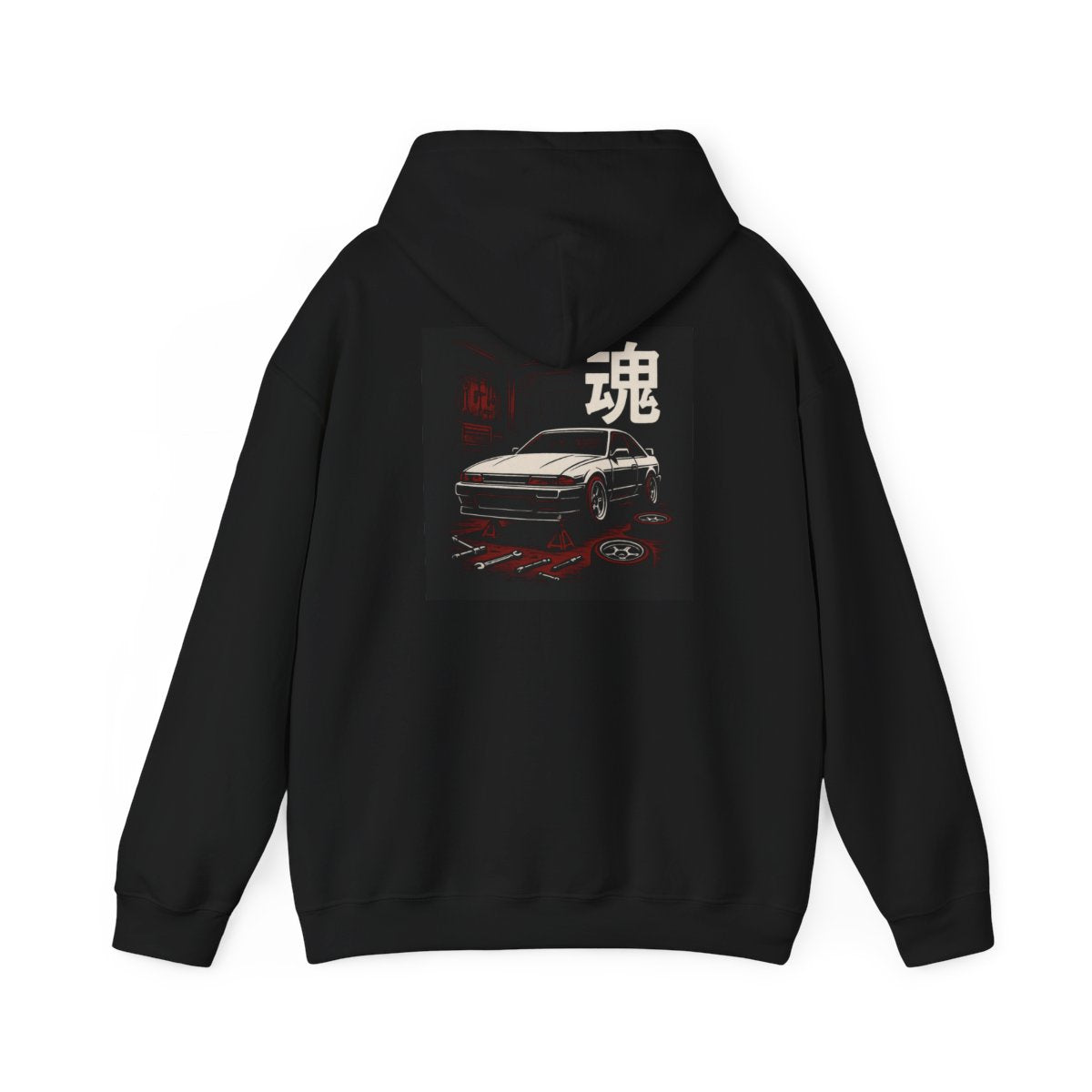 Built Not Bought Hoodie — view 3 of 5 — Hachiroku Apparel