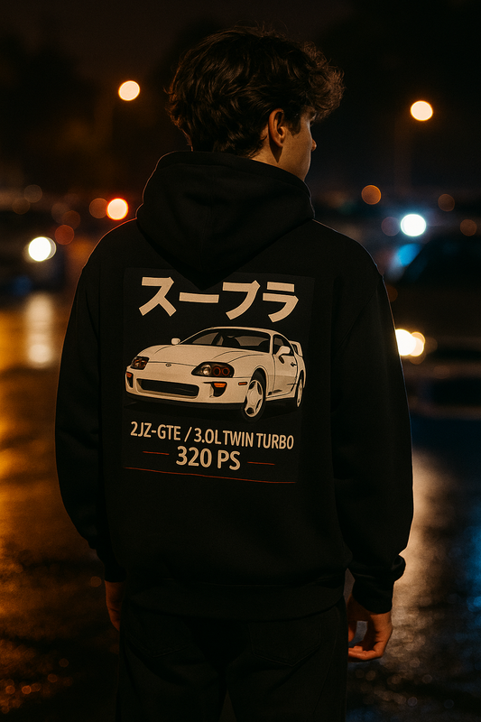 Supra MK4 2JZ Hoodie approved lifestyle hero