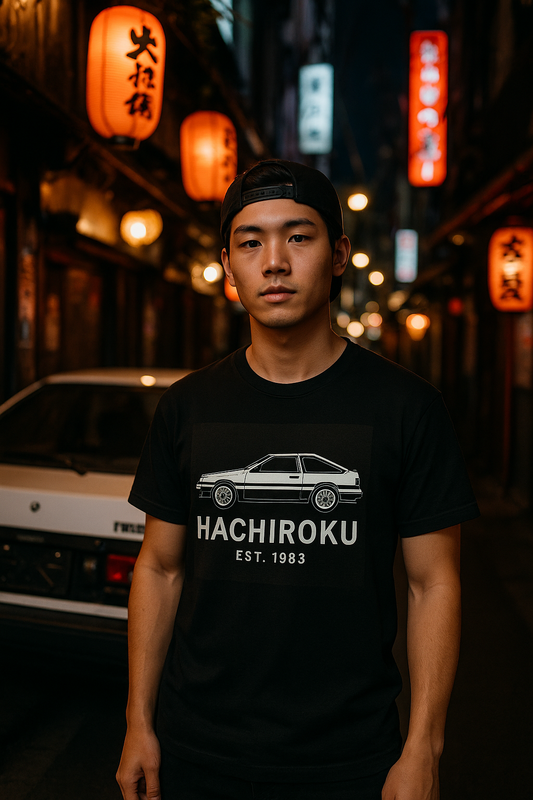 hachiroku-ae86-tee lifestyle hero accurate still