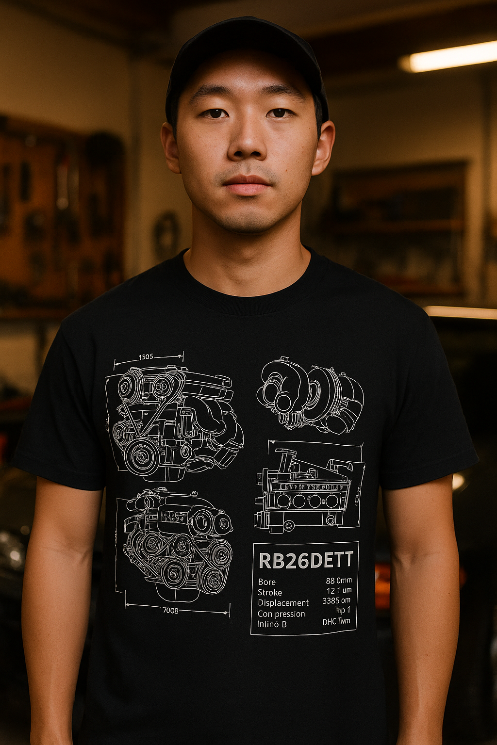 RB26 Blueprint Tee