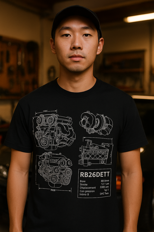 RB26 Blueprint Tee