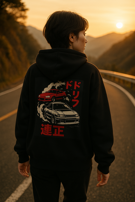 Drift Tandem Hoodie approved lifestyle hero